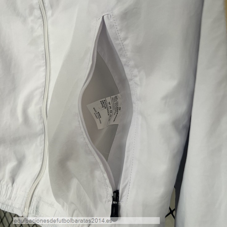 Nuevo Rompevientos AC Milan 24/25 Blanco Rojo Baratas